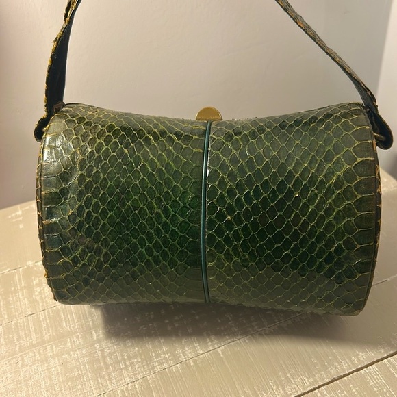 VTG GUC Amazing Snakeskin Handbag - Picture 2 of 13